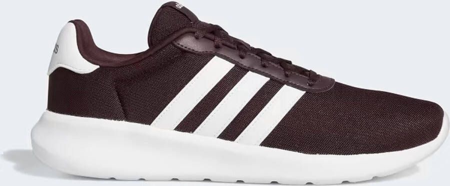 Adidas Lite Racer 3.0 1 3 White Maroon sneakers unisex