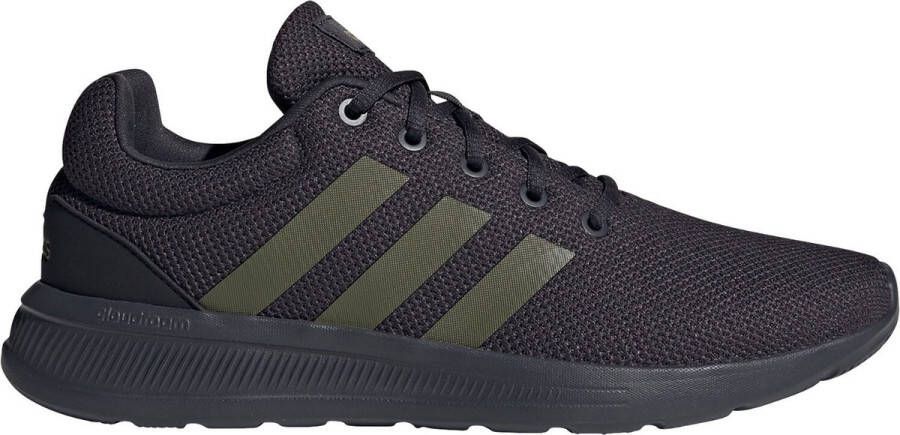 Adidas lite racer cln 2.0 sneakers zwart groen heren
