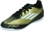 Adidas Perfor ce F50 Club Messi Jr. voetbalschoenen goudmetallic wit zwart Imitatieleer 36 2 3 - Thumbnail 2