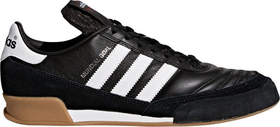 Adidas Mundial Goal Lederen Indoorschoen 41 1 3 Black White