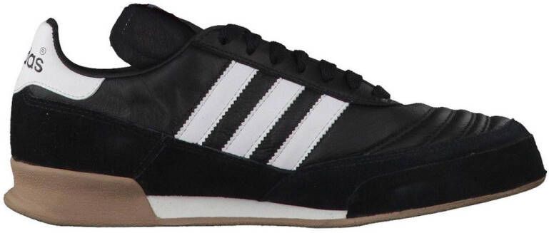 Adidas Mundial Goal Lederen Indoorschoen 41 1 3 Black White - Foto 3