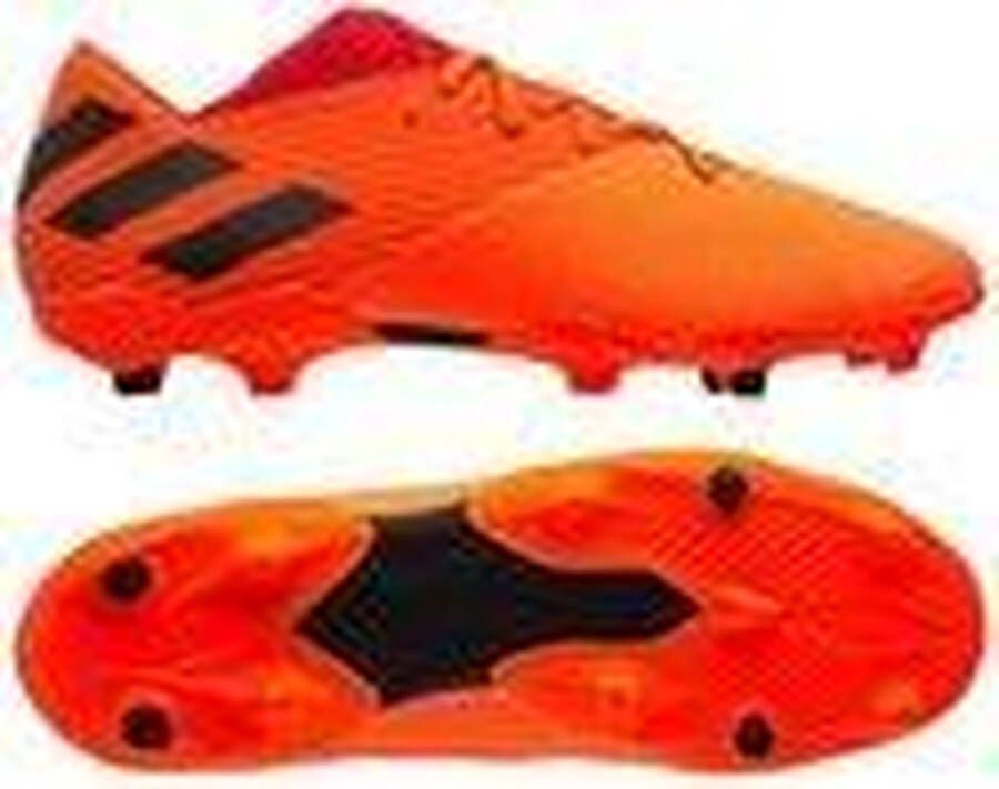 Adidas NEMEZIZ 19.2 GRAS VOETBALSCHOENEN (FG) Oranje Rood Zwart