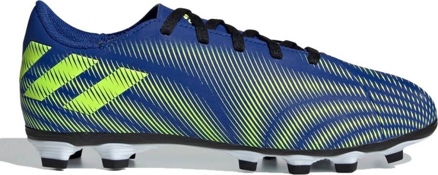 Adidas Nemeziz.4 Gras Kunstgras Voetbalschoenen (FxG) Kids Blauw Geel Wit