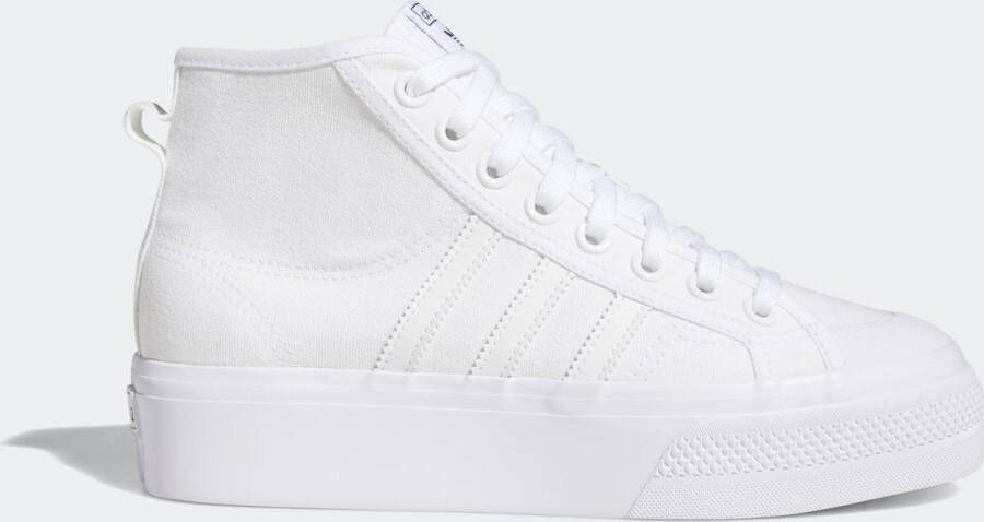 Adidas Originals Nizza Platform Mid Dames Cloud White Cloud White Cloud White Dames - Foto 2