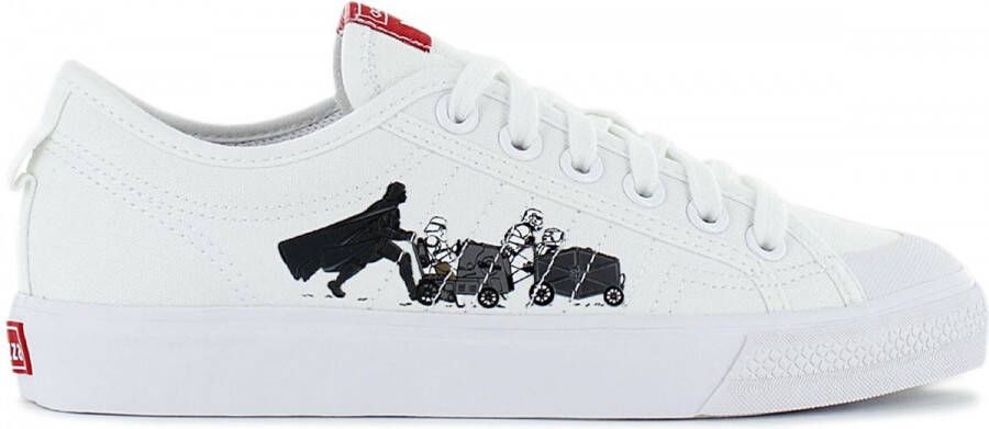 Adidas Nizza x STAR WARS Intergalactic Race Sneakers Sportschoenen Schoenen Wit FX8351