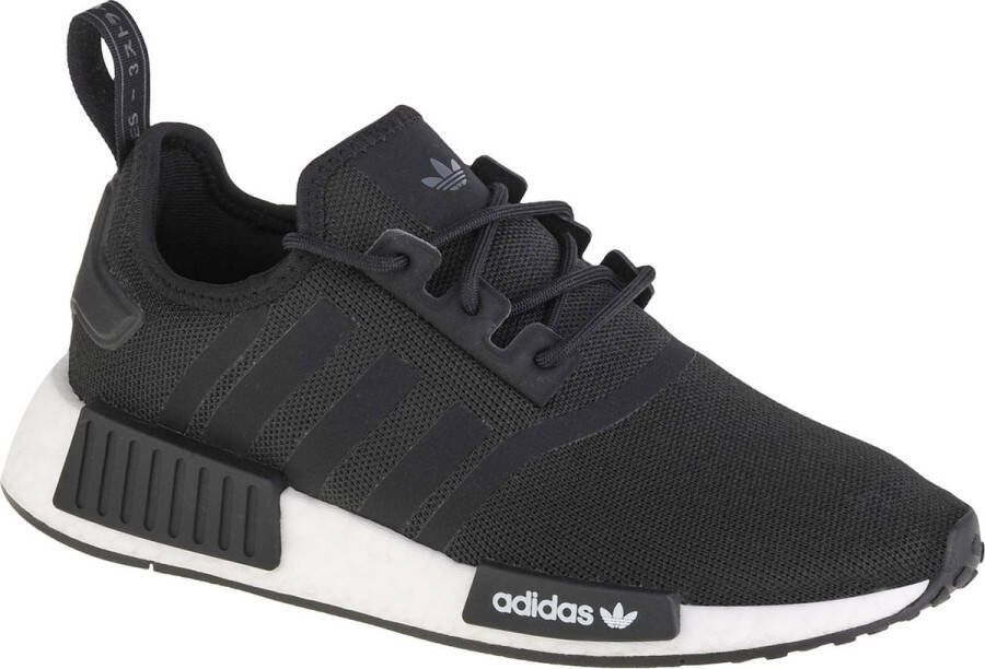 adidas NMD_R1 Refined J H02333 voor een jongen Zwart Sneaker