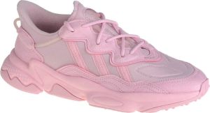 Adidas Ozweego Dames Schoenen Pink Textil Leer Synthetisch 2 3 Foot Locker