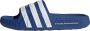 Adidas adilette Slippers en Sandalen Blauw Maat: 36 2 3 Synthetisch Foot Locker - Thumbnail 1
