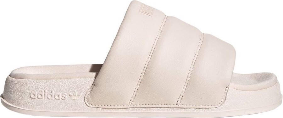 adidas Originals Adilette Essential Slides Beige 1 3 Vrouw