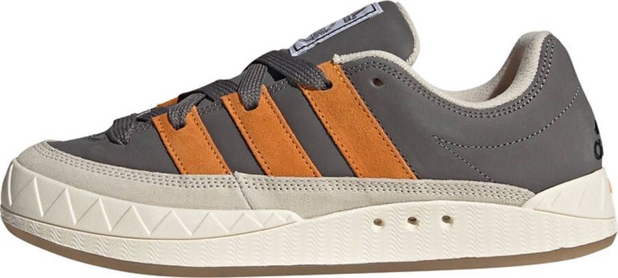 Adidas Adimatic Schoenen Grijs Maat: 36 2 3 Leer Foot Locker