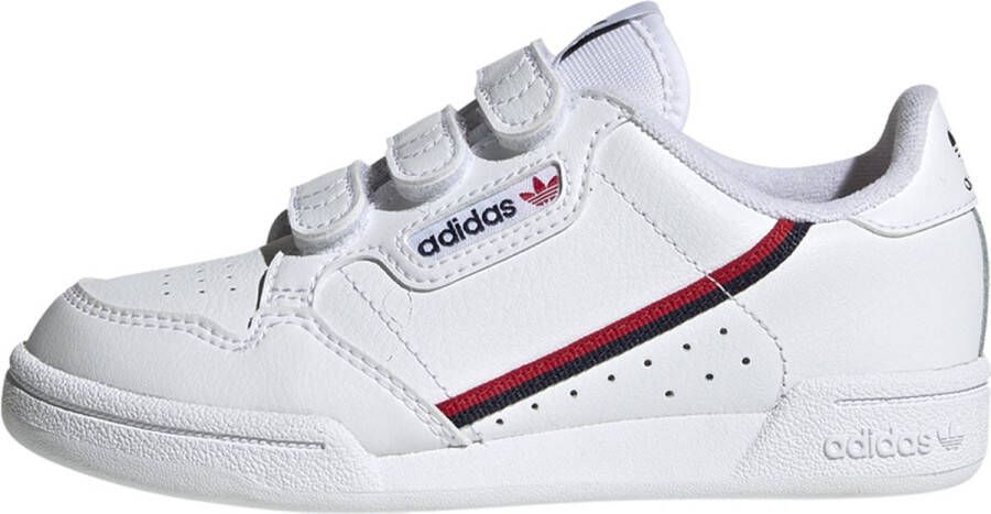 Adidas Originals Continental 80 Schoenen Cloud White Cloud White Scarlet - Foto 5
