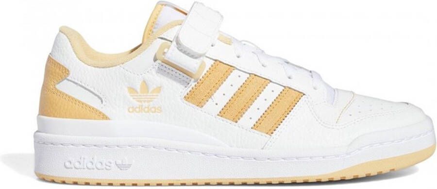 Adidas Low Cloud White Pulse Amber Orange Rush Sneakers