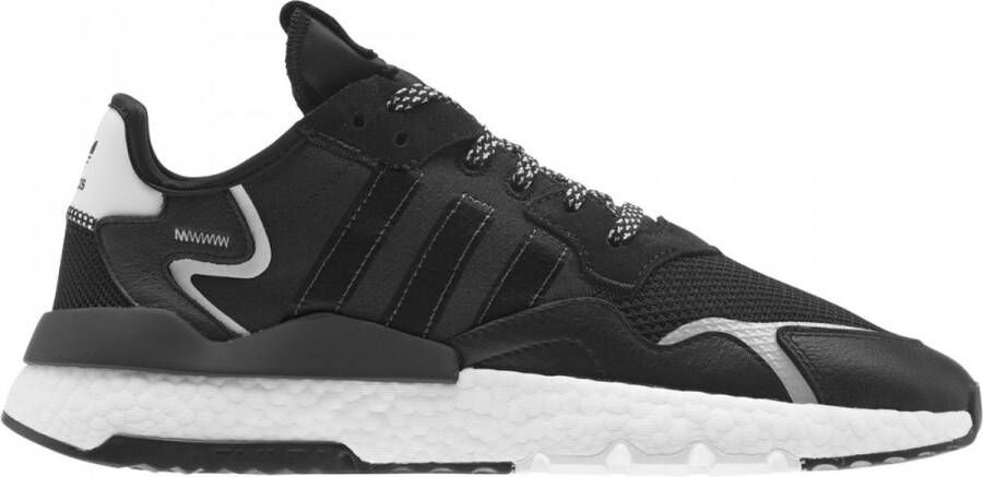 Adidas Originals Nite Jogger Boost Heren Sneakers Sport Casual Schoenen Zwart FW2055