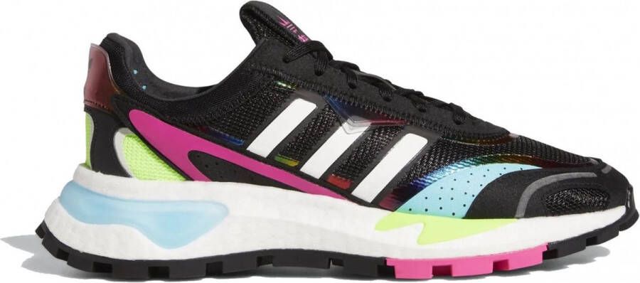 Adidas Originals Abstract Multicolor Lage Sneakers Black Heren