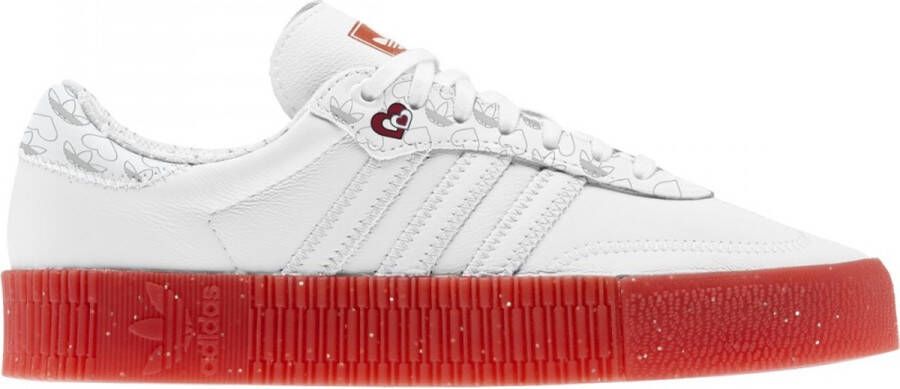 Adidas Originals Sambarose W De sneakers van de manier Vrouwen Witte