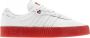 Adidas Originals Sambarose W De sneakers van de manier Vrouwen Witte - Thumbnail 1