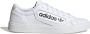 Adidas Originals Sleek W Dames Sneakers Sport Casual Schoenen Leer Wit EF4935 - Thumbnail 1