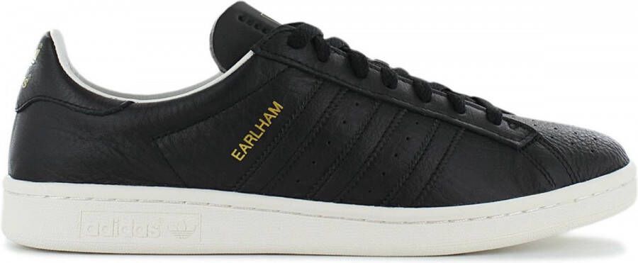 Adidas Originals Earlham Heren Sneakers Sportschoenen Schoenen Leer Zwart GW5759