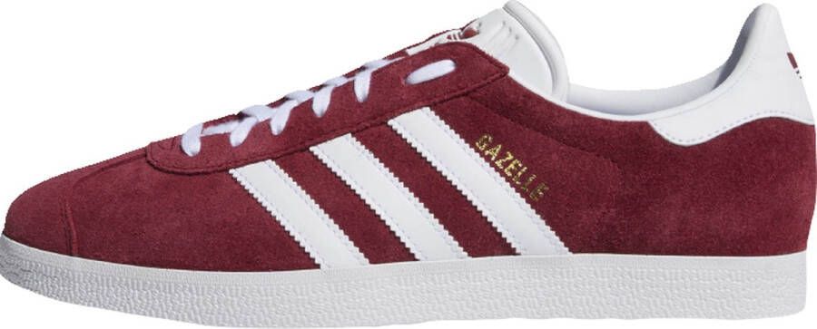 Adidas Originals Gazelle Shoes Collegiate Burgundy Cloud White Cloud White- Collegiate Burgundy Cloud White Cloud White - Foto 2