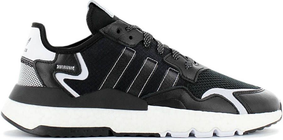 Adidas Originals Nite Jogger Boost Heren Sneakers Sport Casual Schoenen Zwart FW2055