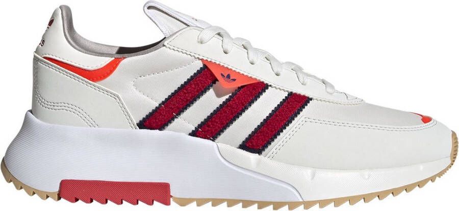 Adidas ORIGINALS Retropy F2 Sneakers Core White Better Scarlet Solar Red Heren