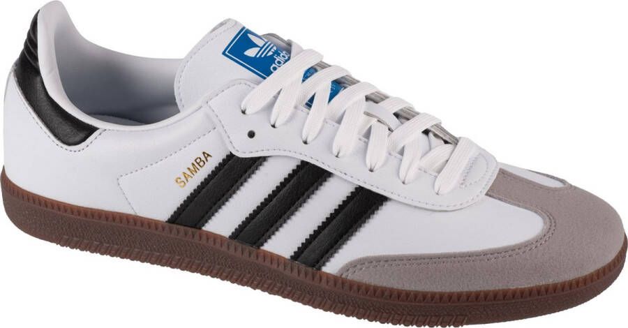 Adidas Originals Samba Vegan H01877 Mannen Wit Sneakers