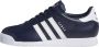 Adidas Samoa Schoenen Blauw Maat: 40 2 3 Leer Foot Locker - Thumbnail 1