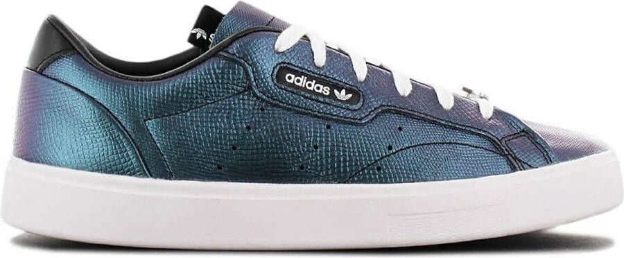 Adidas Originals Sleek W Dames Sneakers Sport Casual Schoenen Petrol Zwart FV3403 - Foto 1
