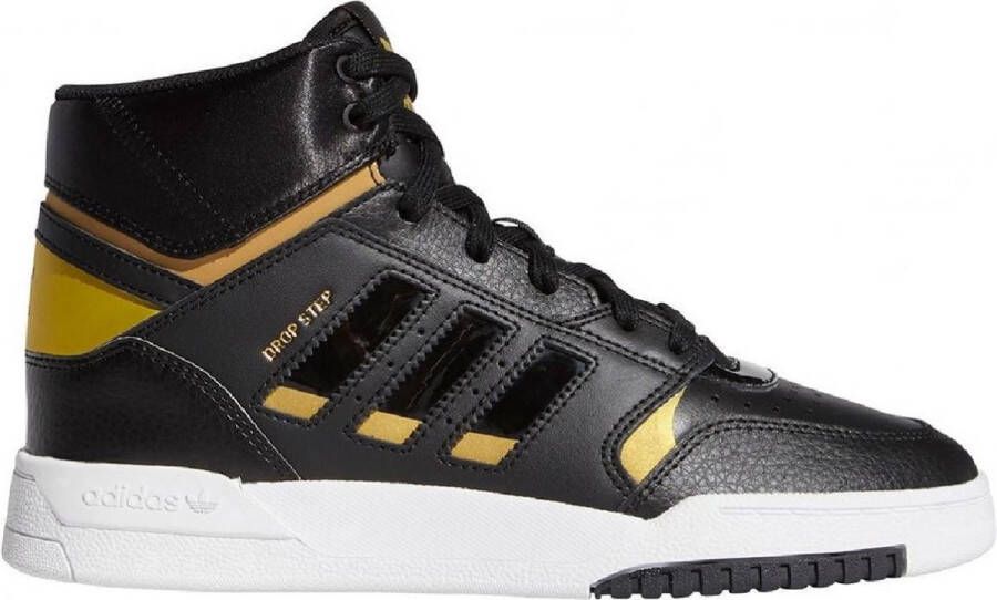 Adidas Originals Drop Step leren sneakers zwart goud metallic