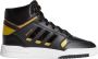 Adidas Originals Drop Step leren sneakers zwart goud metallic - Thumbnail 1