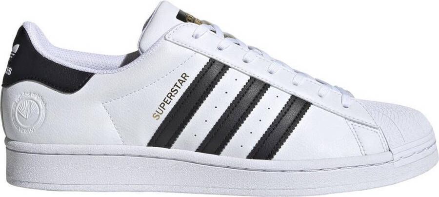 Adidas Originals Superstar Vegan Cloud White Core Black Green