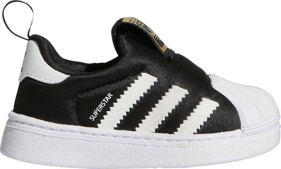 adidas ORIGINALS Superstar 360 Sneakers Core Black Ftwr White Gold Metalic Kinderen