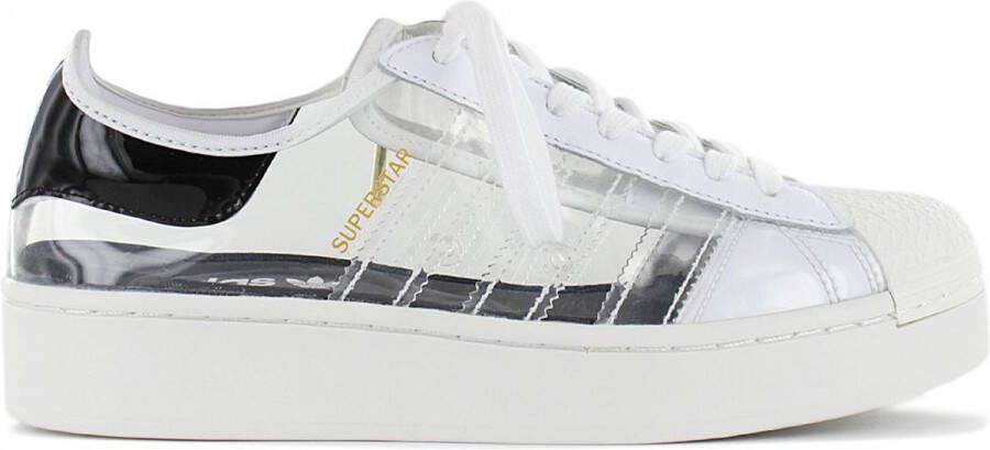 Adidas Originals Superstar Bold W Dames Sneakers Sportschoenen Schoenen Wit Transparant FV336