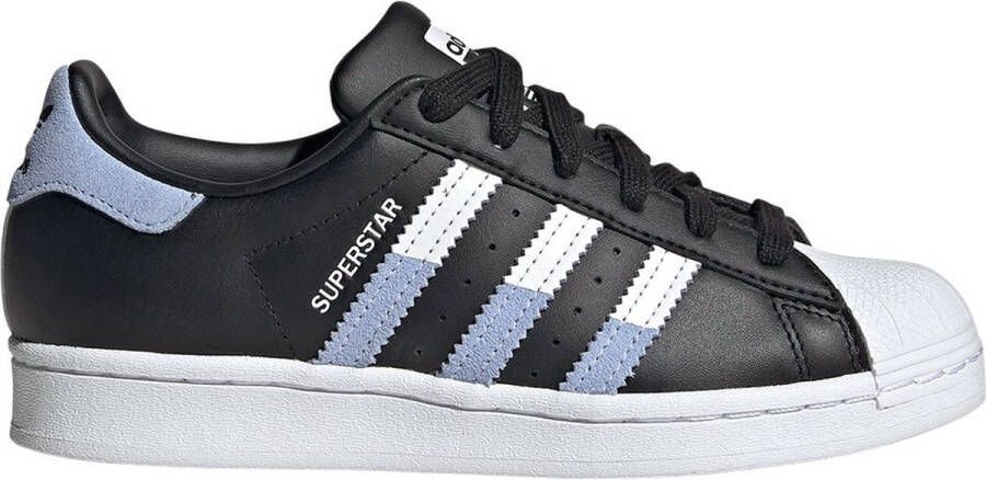 adidas Originals Superstar Junior Trainers Zwart 2 3 Jongen