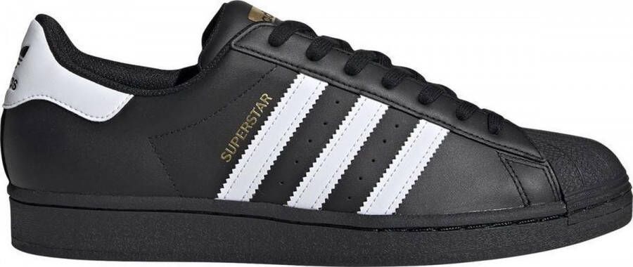 Adidas Originals Superstar Sneakers Sportschoenen Schoenen Leer Zwart EG4959