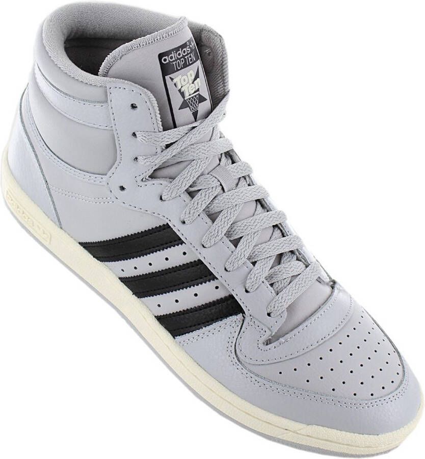 Adidas Originals TOP TEN RB Heren High-Top Sneakers Schoenen Leer Grijs GV6633