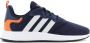 Adidas Originals X PLR S Heren Sneakers Sport Casual Schoenen Navy Blauw FV5346 - Thumbnail 2