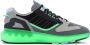 Adidas Originals ZX 5K BOOST Heren Sneakers Schoenen Grijs-Groen GV7701 - Thumbnail 1
