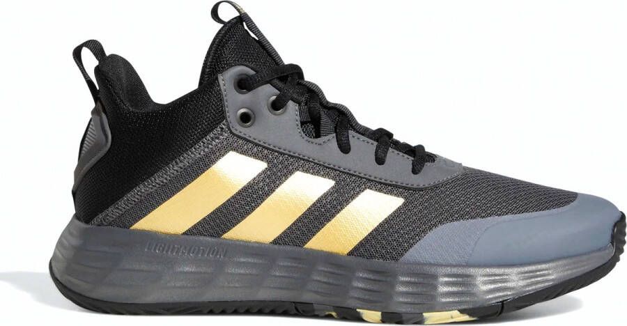 Adidas Own The Game 2.0 Basketbalschoenen Kid Grey Five Matte Gold Core Black Kinderen