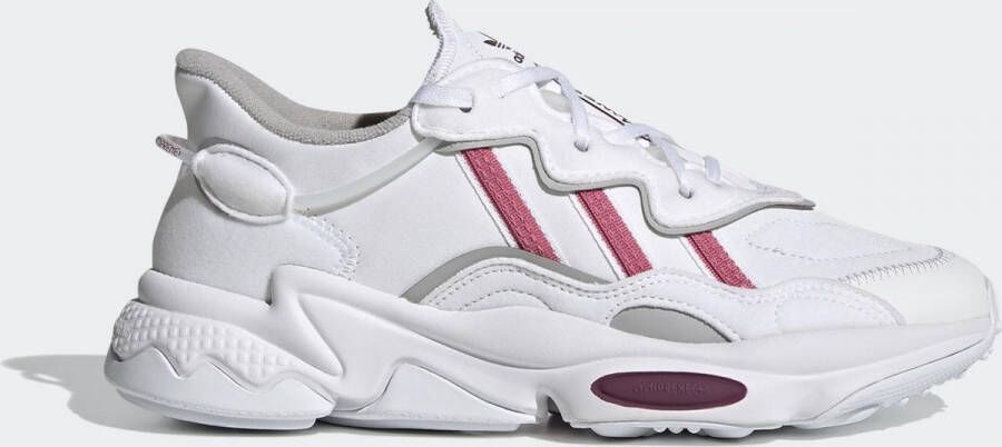Adidas Originals Ozweego Dames Cloud White Rose Tone Victory Crimson Dames