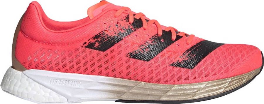 Adidas Performance Adizero Pro W Hardloopschoenen Vrouwen Rose