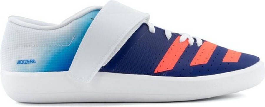 Adidas Perfor ce Adizero Shotput De schoenen van de atletiek Ge gde volwassene Blauwe