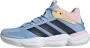 Adidas Performance Court Stabil Indoor Sneakers Dames Blauw - Thumbnail 1