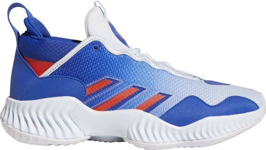 Adidas Perfor ce Court Vision 3 De schoenen van het basketbal Ge gde volwassene Blauwe