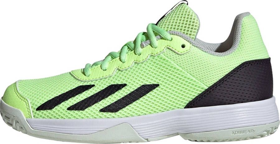 adidas Performance Courtflash Tennis Schoenen Kinderen Groen