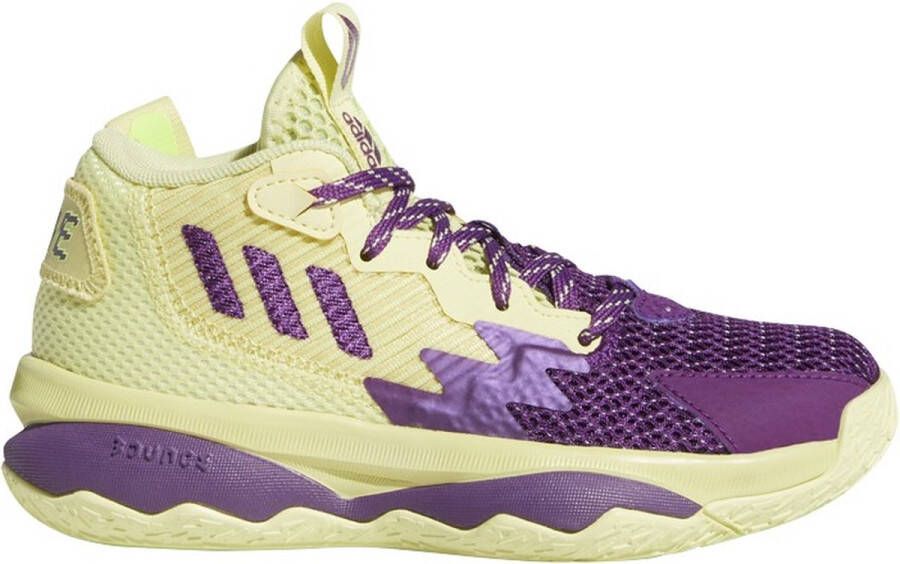 adidas Performance Dame 8 C De schoenen van het basketbal Gemengd kind Geel