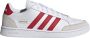 Adidas Grand Court SE Heren Sneakers 1 3) Wit Beige Rood Casual Schoenen - Thumbnail 1