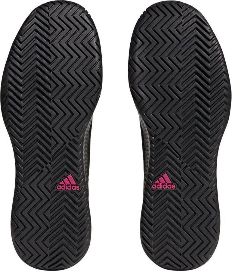 Adidas Performance Defiant Speed Tennisschoenen Unisex Zwart