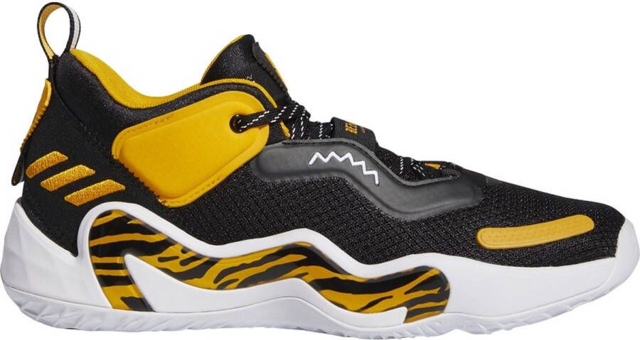 Adidas Performance D.O.N. Issue 3 De schoenen van het basketbal Gemengde volwassene Zwarte