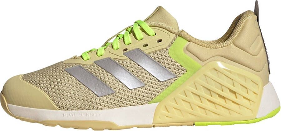 Adidas Dropset 3 Dames Schoenen Geel Maat: 36 2 3 Mesh Synthetisch Foot Locker